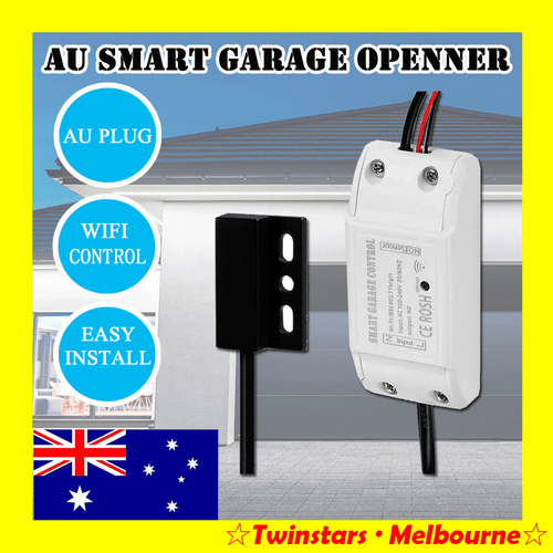 AU Plug Smart Garage Door Gate Opener Controller Wireless WiFi Remote Control - Picture 2 of 6