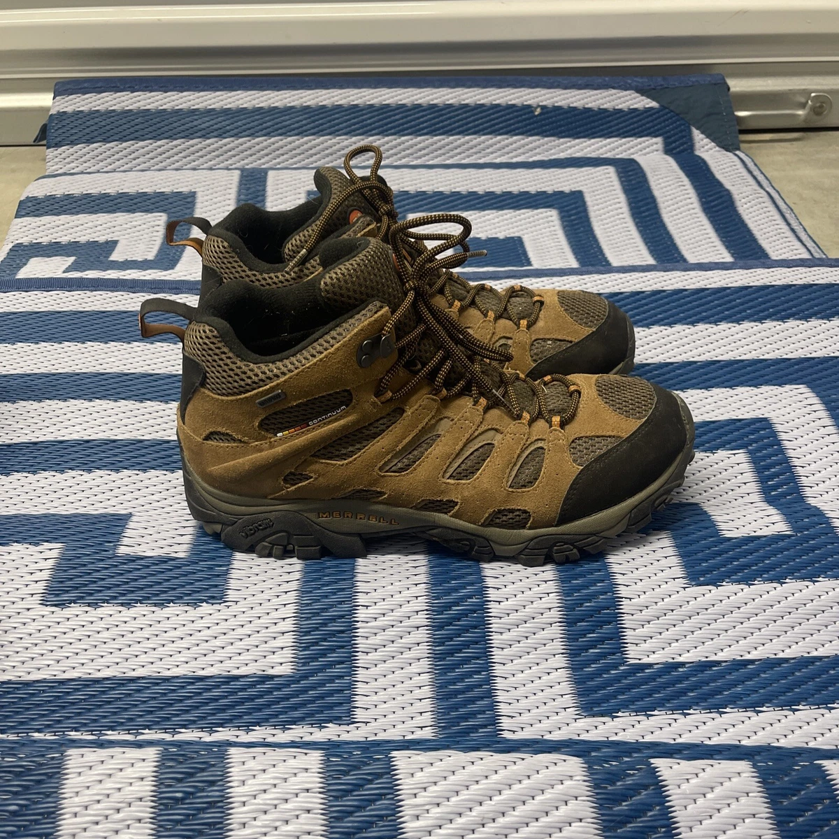 Merrell J88623 Brown Suede Hiking Trail Boots Shoes Men s Size 12