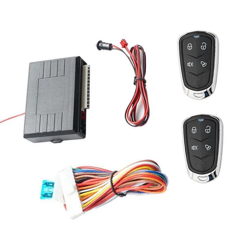 Sistema de entrada sin llave de bloqueo de puerta central de control remoto universal para automóvil nuevo Foto 3 de 4