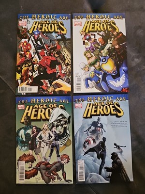 Age of Heroes (2010) #   1-4 Marvel Comics US Complete Set 2010