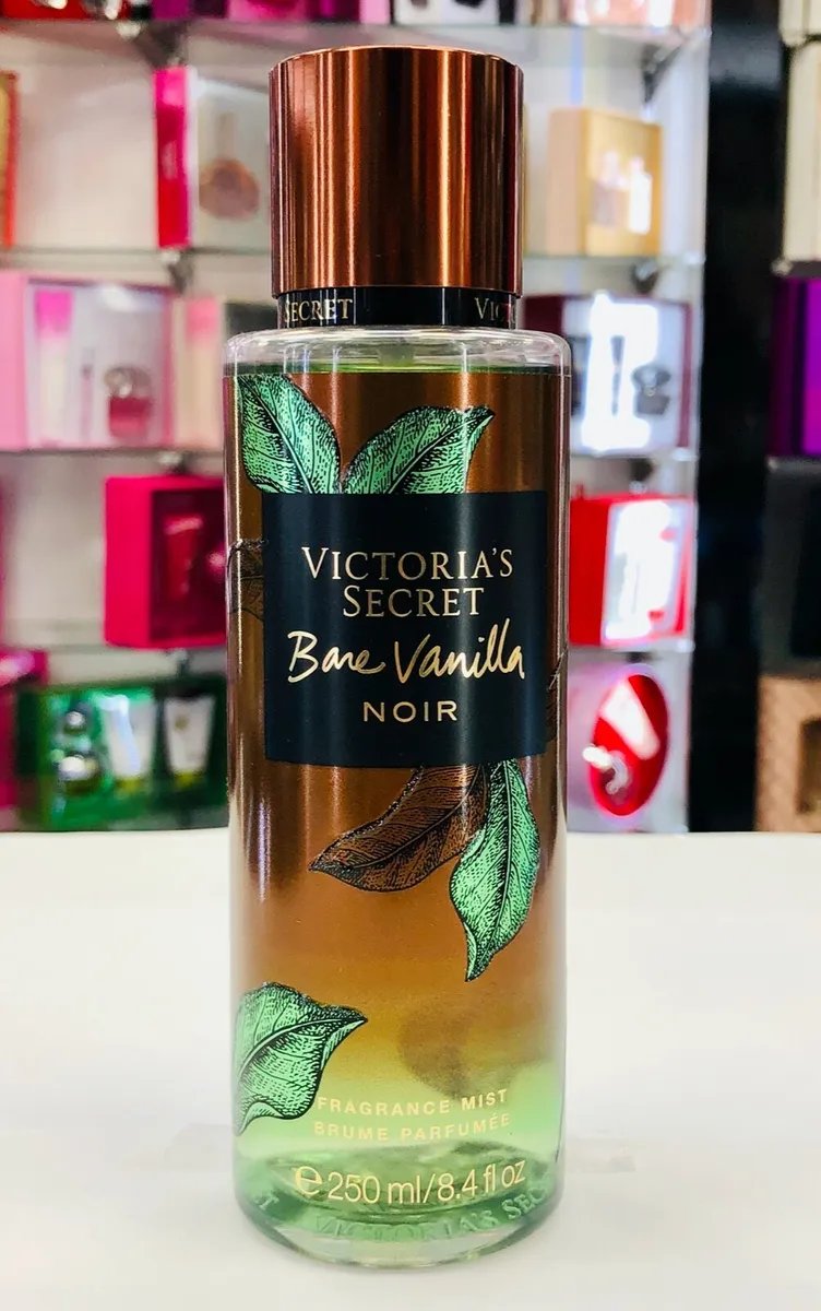 Victoria's Secret Bare Vanilla Noir Limited Edition Fragrance Mist 8.4 oz