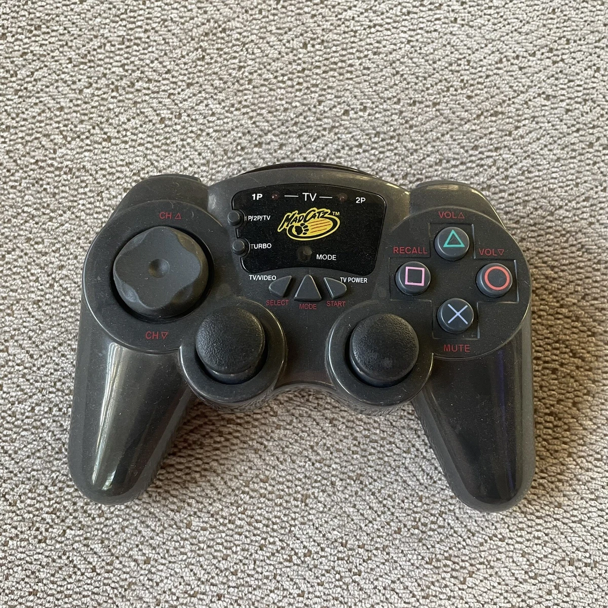Mad Catz LYNX Wireless Controller And Receiver For PlayStation 2