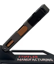 Turbo For Glock 19 custom Slide Gen3 NEW cerakote Complete Tungsten