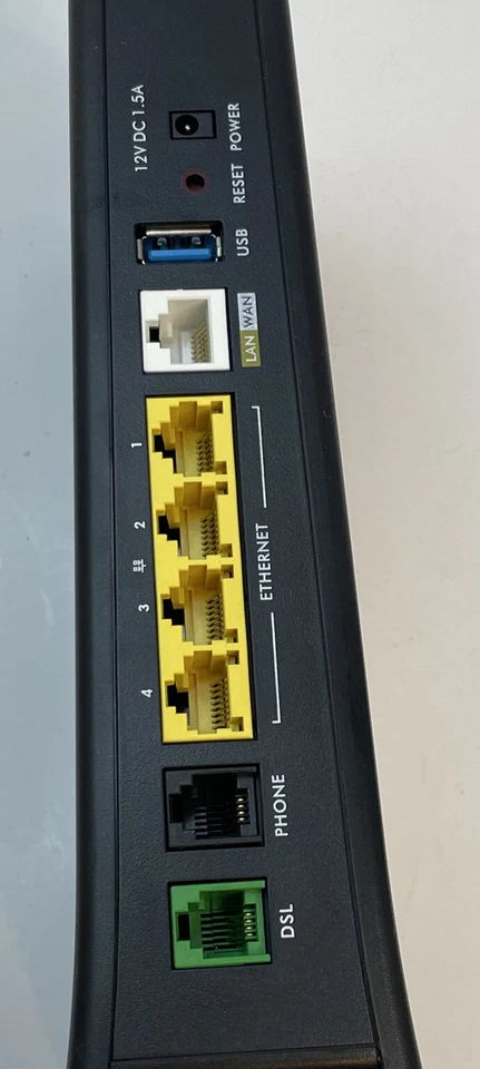 CenturyLink C1100Z ZyXel Wireless WiFi Modem Router. - Image 4 of 4