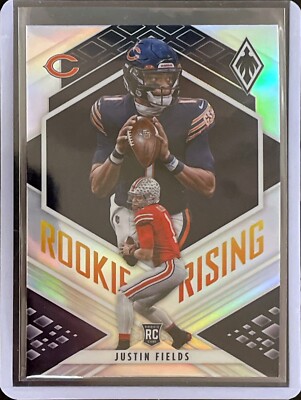 Justin Fields - 2021 Panini Phoenix Football - Rookie Rising #RIS-8
