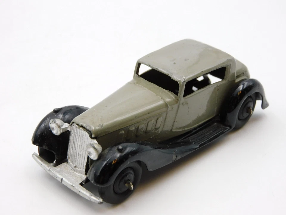 Dinky Toys Humber Vogue coupe' 36C 1/43 vintage die cast model car - Immagine 3 di 4
