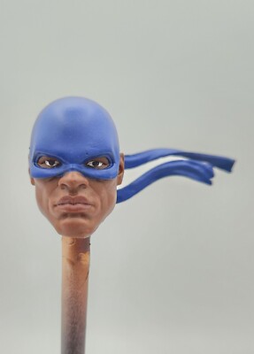Marvel Legends Custom Isaiah Bradley Head 1/12 Scale Painted