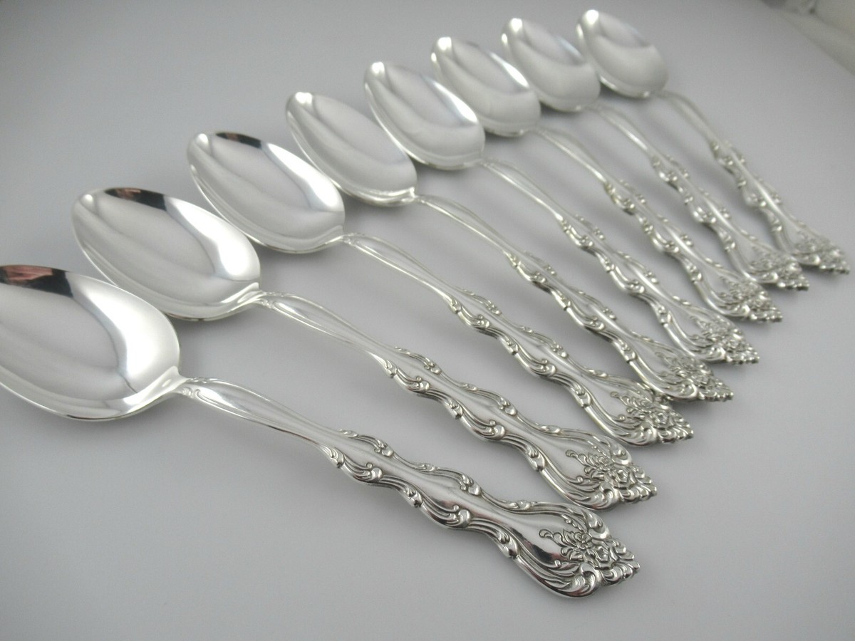 Soup Spoons INTERLUDE International Silverplate Flatware Korea