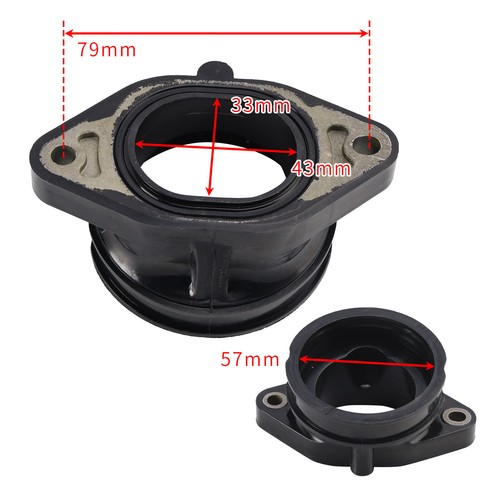 2Pcs Throttle Body Adapter For Polaris RZR XP 1000 XP4 1000 EPS RS1 1205302 T8 - Picture 2 of 8