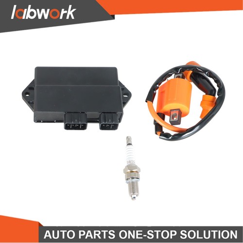 Labwork Ignition Coil CDI Spark Plug For Yamaha Warrior 350 YFM350X 1997-2001 - Picture 7 of 8