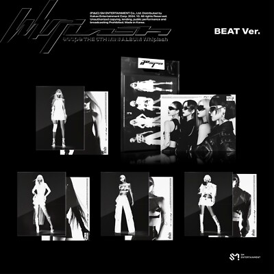 AESPA 5th Mini Album [Whiplash] BEAT Ver. CD+P.Book+Photocard+Post