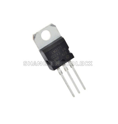 EMagTech 10 Pezzi LM317T Regolatori Di Tensione 1.2-37V 1.5A TO-220, LM317 Per Fai Da Te Elettronica
