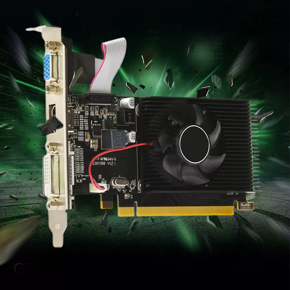 R5 230 2G Graphics Card VGA 64bit 2GB GDDR3 for Daily Office Web