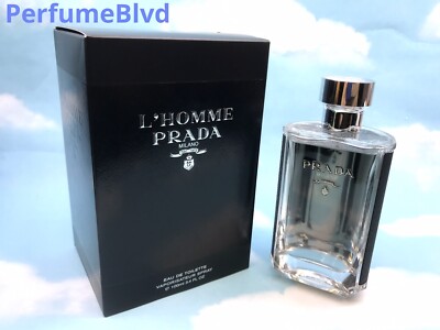 L'HOMME PRADA 3.4 FL.OZ 100 ML EAU DE TOILETTE SPRAY FOR MEN NEW