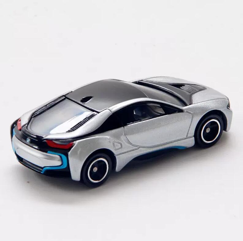 Takara Tomy Tomica 17 BMW i8 Silver Metal Diecast Vehicle