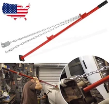 Auto Body Alignment Bar Tool w/ Chain for Bumper Hood Panel Deck & Bracket 77175