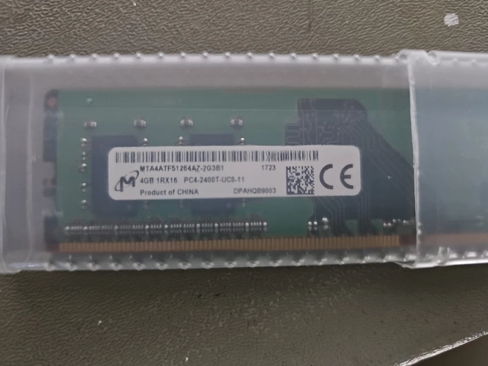 HP 854912-001 4GB RAM 1RX16 DDR4 PC4-2400T NEW.        #z8 - Image 2 of 2