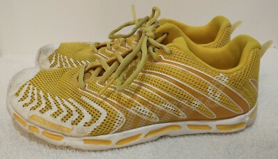 Inov-8 Road X-Lite 155 Mesh Yellow Running Training Shoes  display picture 1
