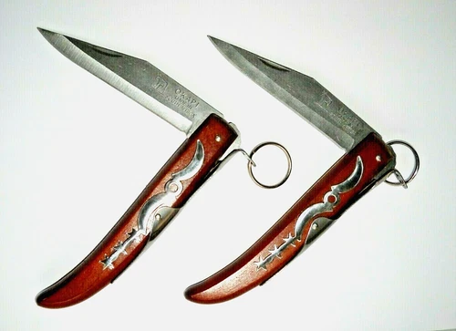 Okapi South Africa Locking Blade Knives 24 cm Lot of 2 NEW Repro