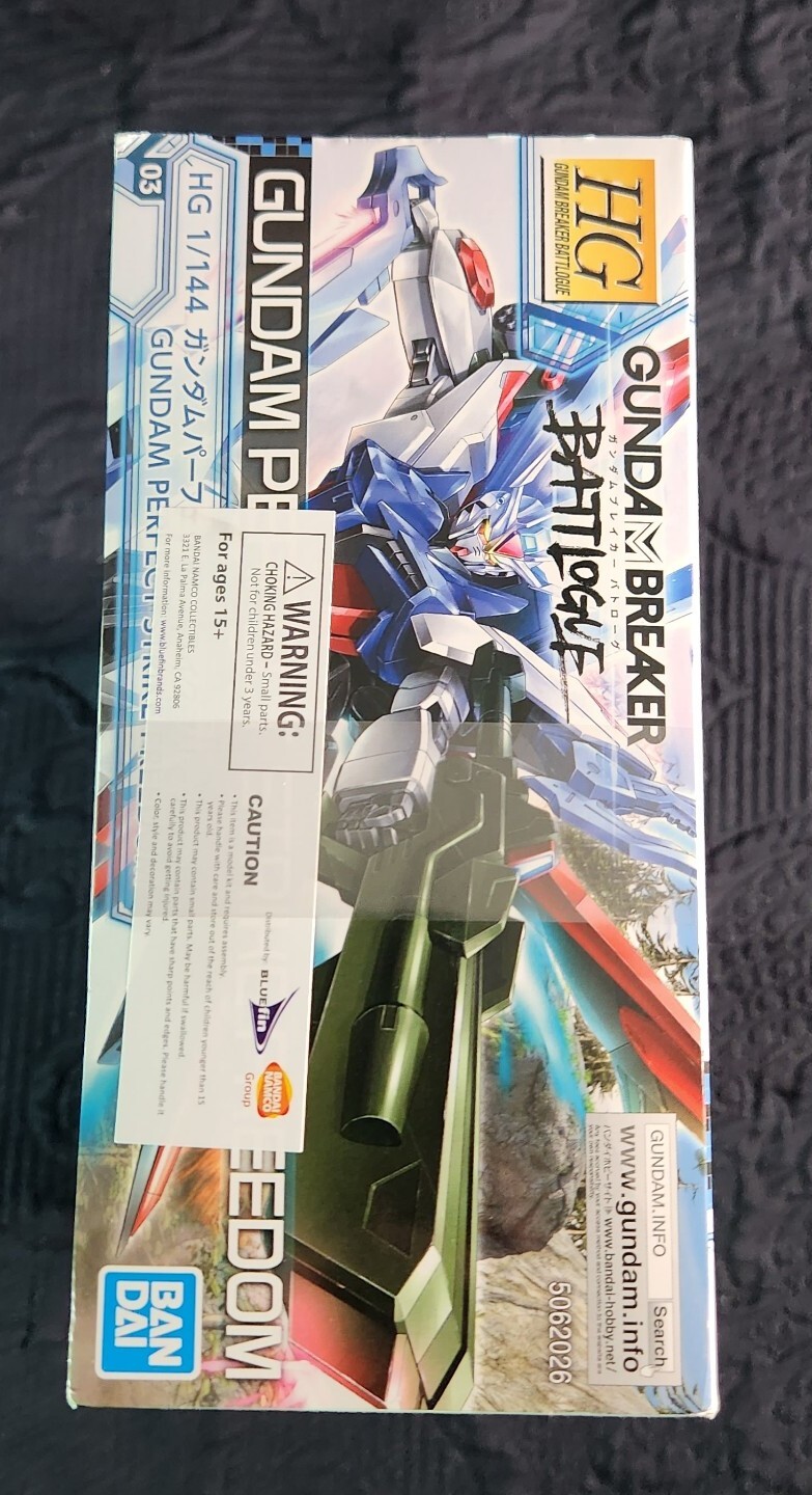 Bandai Gundam Breaker Battlogue Perfect Strike Freedom Model Kit 1/144 HG #B