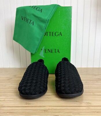 NEW IN BOX BOTTEGA VENETA INTRECCIATO FABRIC STARFISH SLIP