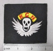 ROK KOREA AIRBORNE RECON PARACHUTE SKULL WINGS PATCH Vintage KOREAN Made RCN