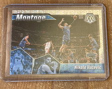 2019-20 PANINI MOSAIC MONTAGE FAST BREAK SILVER PRIZM NIKOLA VUCEVIC BULLS MAGIC