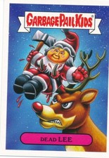 14B DEAD LEE 2019 GPK Revenge Oh, Horror-ible SLASHER BLACK LIGHT SILENT NIGHT