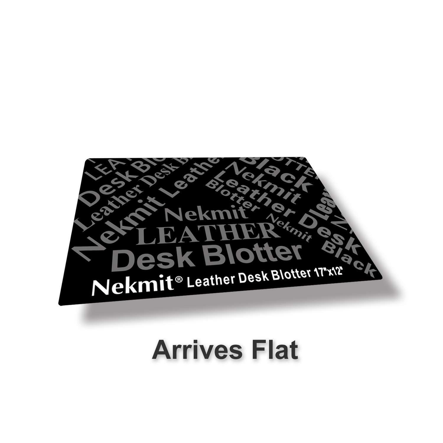 Nekmit Leather Desk Blotter Pad 17 x 12 Inches, Waterproof, NonSlip, Black eBay
