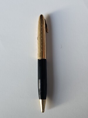 Vintage W.A. Sheaffer's SA 600 Black & Gold Mechanical Pencil Fort Madison Iowa