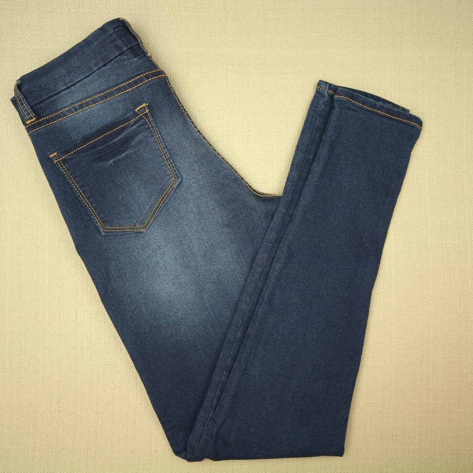 Dear John Skinny Jeans Women's Size 27 Low Rise Dark Wash Denim - Image 3 of 4