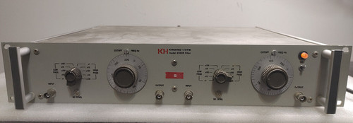 Krohn-Hite 3202R Dual Channel Variable Filter