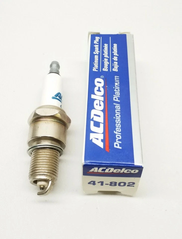 Bujía 41-802 ACDelco Platinum Hecha en EE. UU. Envío Gratuito Devoluciones Gratuitas Foto 3 de 3