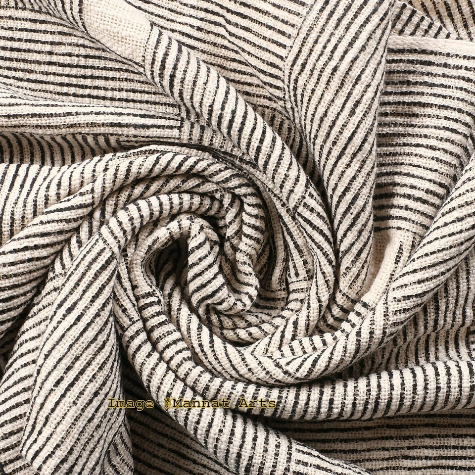 100% Cotton Natural Fringed Throw Bohemian Bedspread Handmade Sofa Blankets  - Image 3 of 4