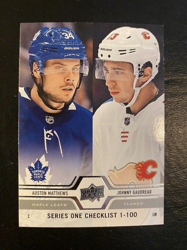 Finish Your Set 2019-20 Upper Deck Hockey Series 1 #1-200 Buy 1 Get 1 free - Picture 200 of 201
