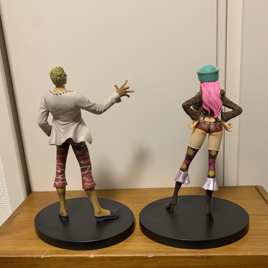 ONE PIECE Figure lot set 6 Luffy Doflamingo Shiki Trafalgar Law