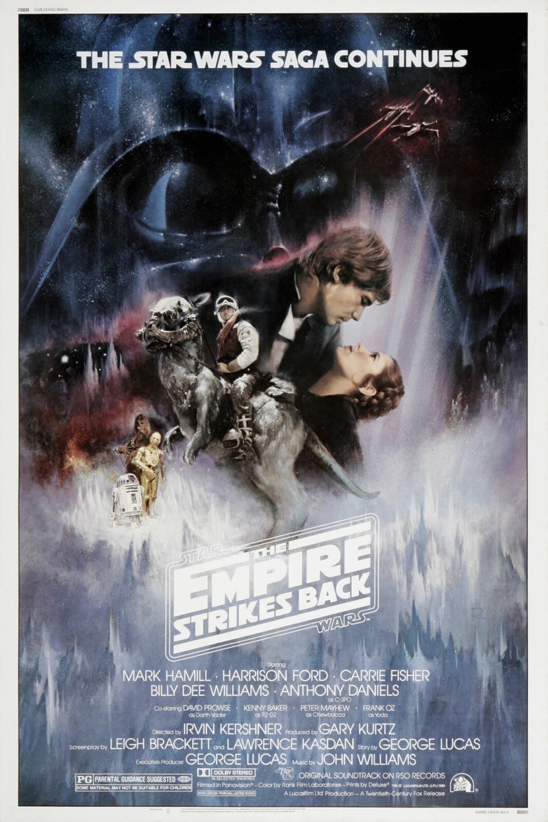 Star Wars Episode V The Empire Strikes Back Movie Poster Wall Art