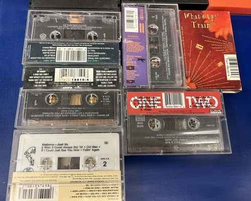 Various 90's Cassette Tapes Pre Owned Lot Bundle Of 14 - Picture 8 of 8