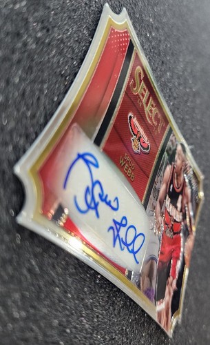 2014-15 Panini Select Spud Webb Die-Cut #44 Auto /99 - Picture 6 of 13