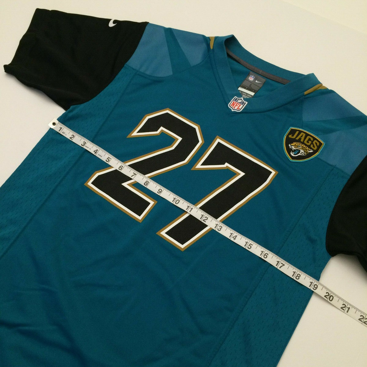 Nike NFL Jacksonville Jaguars Fournette Football Jersey #27 Teal