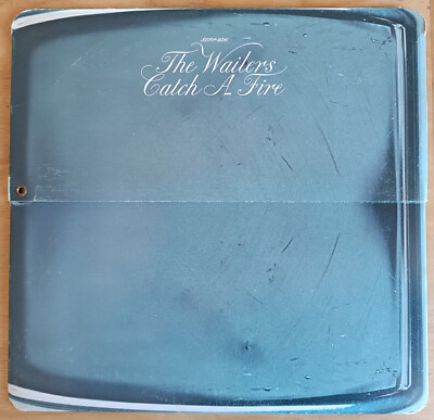 Rare Catch A Fire von The Wailers Vinyl Lp Zippocover Island 1973 Original