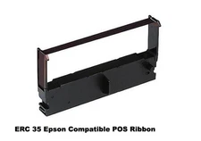 12 Pack Black POS Ribbon Cartridges for Epson ERC-35B Epson 875/ M875 ERC35