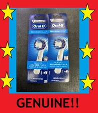 6 ORAL-B Precision Clean Replacement Toothbrush Teeth Brush Heads GENUINE SEALED