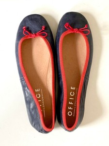 red ballet pumps uk