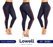 LOWELL JEANS COLOMBIANOS COLOMBIAN PUSH UP JEANS LEVANTA COLA BUTT LIFT