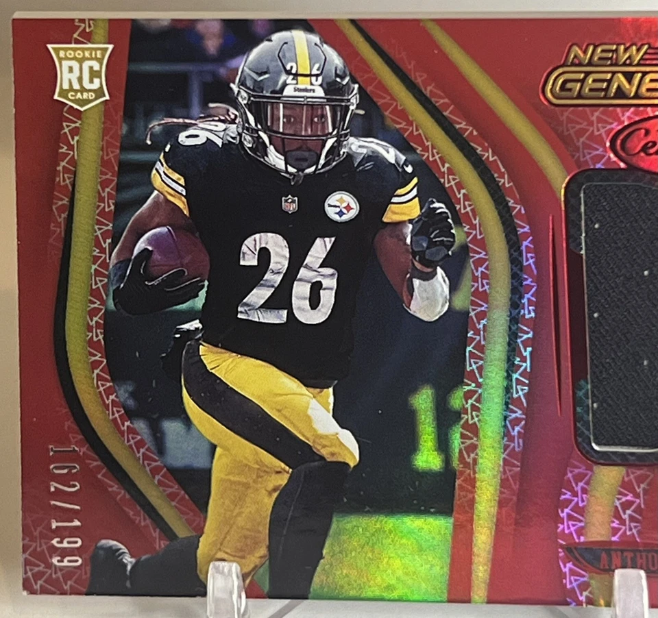 Anthony McFarland JR. /199 RC New Generation Patch 2020 Certified #37 Steelers - Image 4 of 4