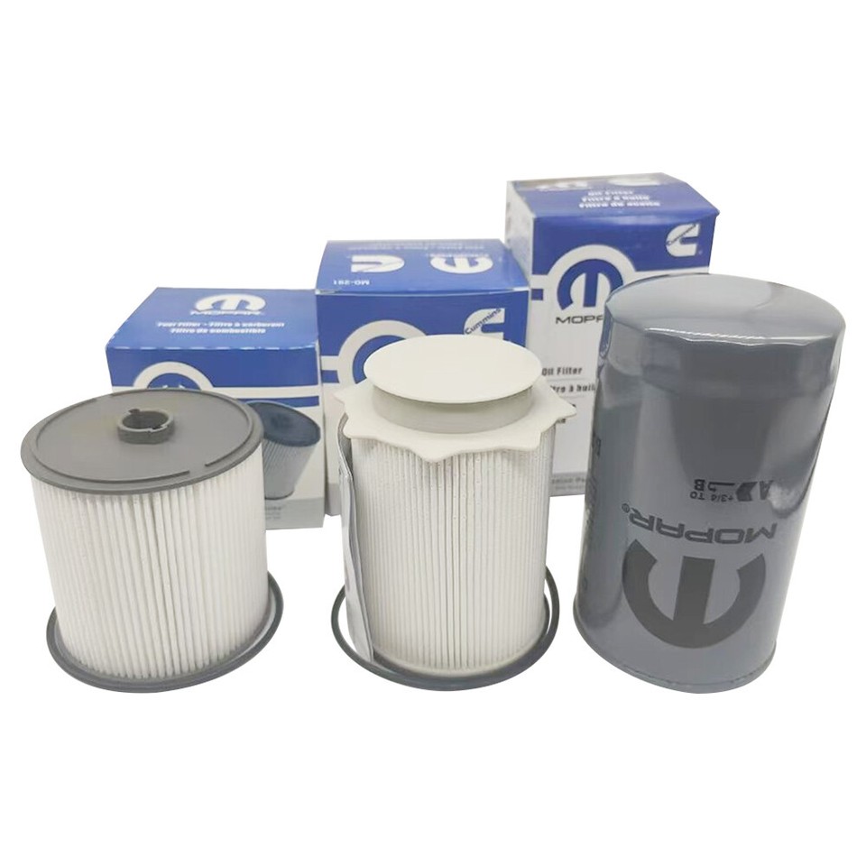 Mopar Diesel Fuel And Oil Filter Set For 20192021 Ram 2500 3500 4500