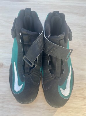 Nike Air Griffey Max 1 Men\'s Black Teal White Shoes Size 9.5 354912-300 Nike Air Griffey Max 1 Fresh Water/White-Black-Varsity Red  main image 3