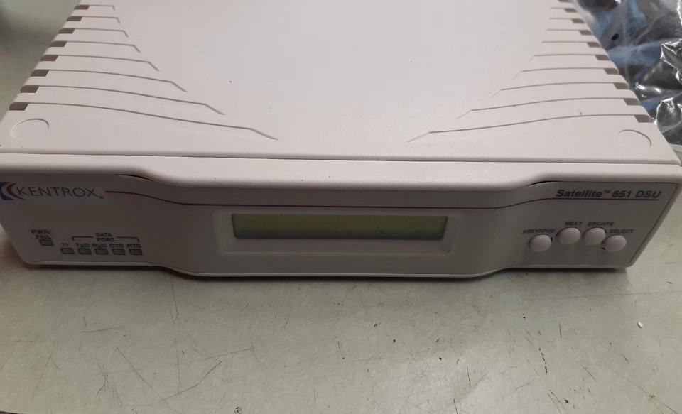 ADC Kentrox Satellite 651 Model 72651 CSU/DSU T1 Modem w/ Power Cable - Image 2 of 4