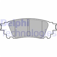 Delphi BremsbelÄGe Satz Hinterachse Passend FÜR Lexus NX Toyota Camry | LP3171